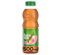 Fuze Tea Melocotón & Hibisco, Refresco de Té sin Gas, Botella de 400 ml