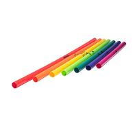 FUZEAU - 3462 - Juego de 7 Boomwhackers bajos diatónicos - Cada tubo concede su colorida nota - Ideal para aprender el ritmo