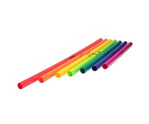 FUZEAU - 3462 - Juego de 7 Boomwhackers bajos diatónicos - Cada tubo concede su colorida nota - Ideal para aprender el ritmo