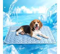 fuzhik Esterilla de refrigeración para gatos y perros, alfombrilla para perros autorefrigerante, no tóxica, almohadilla de refrigeración para mascotas, lavable para perros, alfombrilla fría para
