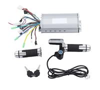 FUZHUI Kit de Controlador eléctrico de 36/48V 1000W con manija del Acelerador de Control de Velocidad, Panel de visualización LCD, instalación para conversión eléctrica