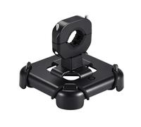 FUZYXIH 1 juego de soportes de altavoz ABS+PC para ciclismo aventura, fijación segura a manillares de 0, 98 a 1, 26 pulgadas, abrazadera de altavoz de manillar