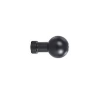 FUZYXIH Aluminio 17 mm rótula 1/4 adaptador de tornillo adaptador de soporte de navegación, adaptador de soporte de aluminio para móviles y tablets, rótula