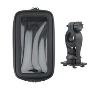 FUZYXIH Funda para teléfono móvil, soporte giratorio de 360 grados, soporte para manillar, soporte para teléfono móvil, bolsa impermeable con conector USB
