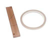 FUZYXIH Kit de empalme de cinta de 1/4 de 10 pulgadas y cinta de liderazgo con bobina abierta, bloques de metal para grabadora con bobina abierta
