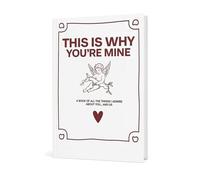 FUZYXIH LoveNotes Nuestro diario de recuerdos compartidos, perfecto para parejas y familias BondBook "This Is Our Story" cuaderno