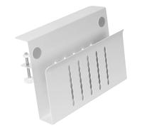 FUZYXIH Organizador de escritorio de aluminio, organizador para ordenador portátil, para trabajadores de oficina, estudiantes, oficina escritorio organización, ordenador portátil