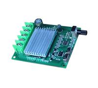 FUZYXIH Placa de controlador de motor de CC de 200 W sin cepillo, gran potencial 6 - 24 V, con parada de crisis, cambio de cambio y ajuste de velocidad, parada de crisis, controlador de cambio