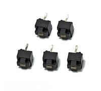 FUZYXIH Ratón de 2 polos Microinterruptor para Soft Ie4.0, Io1.1 Ie3.0 Rueda de desplazamiento Pulse Movimiento 0, 74 N Interruptor de punto marrón Mover Placa de botón de repuesto