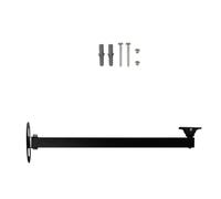 FUZYXIH Soporte de metal multidireccional para proyectores, ajuste vertical de 90°, brazos extensibles, articulación de montaje del proyector, brazo ajustable