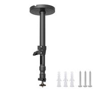 FUZYXIH Soporte para proyector de cine en casa, techo pequeño, soporte de pared, soporte de proyector, totalmente ajustable 360 ° soporte giratorio
