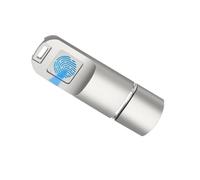 FUZYXIH Unidad de huella dactilar tipo C, identificación precisa, llave de gestión de privacidad, unidad de huellas dactilares, 16/32/64/128/256G, seguridad biométrica, USB