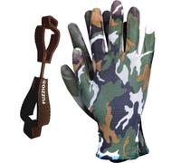FUZZIO Ogrifox - Guantes de trabajo (24 pares, poliuretano, camuflaje)
