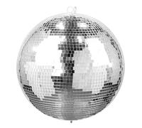 Fuzzix MB40 Bola de discoteca de espejos de 40 cm - mirror ball disco clásica para efectos de iluminación de DJ, idea para eventos, discoteca y fiestas