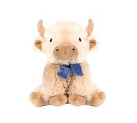 Fuzzl Bonnie The Highland Cow - Juguete de Peluche Resistente para Perros