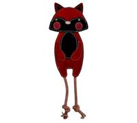 Fuzzl Eco Leather Fred Fox - Juguetes naturales y resistentes para perros, juguetes masticables de larga duración para masticadores agresivos, juguete fuerte para perros y cachorros