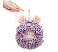 Fuzzy Ball Towel Funny - Absorbent Rag Loop Animal, High-Performance, Design Quick Dry Hand, Bathroom Kitchen Bath Home Travel | Bathroom Kitchen Bath Home Travel SPA Hotel Salon Portable