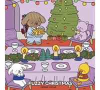 Fuzzy Christmas: Cute and Cozy Holiday Coloring Book for Teens and Adults, Featuring Adorable Animal Characters