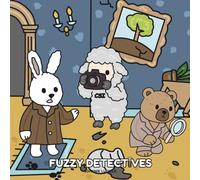 Fuzzy Detectives: Cute and Cozy Crime Scene Coloring Book for Teens and Adults, Featuring Adorable Animal Characters