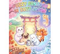 Fuzzy Fantasy in Cozy Japan: A Comfy Days Coloring Book Featuring Cozy Friends and Fuzzy in Love Animals in Magical Seasons