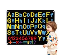 Fuzzy Fieltro Storyboard Set, 104 * 75 Cm Ciudad/Volcán/Insecto/Granja/Letra Negra Guion Gráfico, Tablero De Franela para Contar Historias De Animales Domésticos, Actividad Educativa De Pared