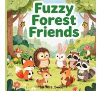 Fuzzy Forest Friends: cozy and relaxing coloring book