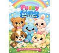 FUZZY FRIENDS COLORING BOOK