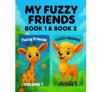 Fuzzy Friends: Deluxe Double-Sided Edition (Books 1 & 2): Twice the Whimsy, Double the Cuddles-Adorable Animal Coloring Fun for Creative Kids