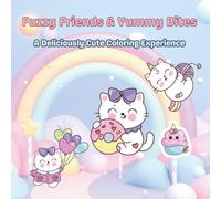 Fuzzy Friends & Yummy Bites: A Deliciously Cute Coloring Book Experience
