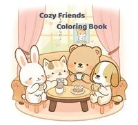 Fuzzy Hygge Coloring Book: Cozy & Whimsical Animal Designs for Stress Relief and Relaxation | Cute Coloring for Adults and Teens (Fuzzy Friends Series)