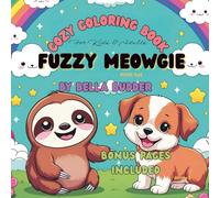 Fuzzy Meowgie: Bold & Easy Coloring Book