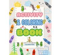 Fuzzy Pickles & Friends Coloring and Activity Book