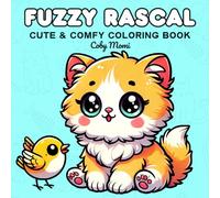 Fuzzy Rascal: Playful Cat Coloring Book for Adults and Teens - 45 Mischievous & Cute Cat Designs for Relaxation and Creative Fun