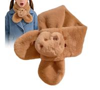 Fuzzy Scarf for Kids - Capybara Winter Neck Warming Supplies - Cold Weather Neck Wraps - for Boys Girls Animal Lovers Students Daily Wear Themed Events Costume Parties Birthdays Holidays Park Zoo