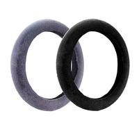 Fuzzy Steering Wheel Cover - 10.24Inch Warm Plush Protector | Soft Non-Slip Steering Cover with Comfortable Grip for Car Automotive Winter Interior Accessories for Men and Women