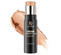 FV Iluminadores de Maquillaje, Acabado Natural, Larga Duración, Ideal para Rostro y Ojos, Textura Cremosa, Fácil de Mezclar, Impermeable & Cruelty-Free, Highlighter Maquillaje, 03 Champagne