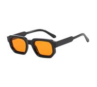 FVCTGHZ Gafas de sol cuadradas de montura pequeña estilo retro europeo y americano simples for mujeres(Color4)