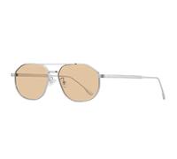 FVCTGHZ Retro Metal doble puentes polígono cuadrado mujeres gafas de sol de lujo gradiente hombres gafas de sol sombras(Black)