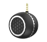 FVDPWYE Altavoz para Teléfono Móvil, Entrada de Línea, Interfaz AUX de 3,5 Mm, Amplificador de Sonido para Portátil, Negro
