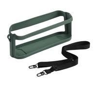 FVDPWYE Funda de Silicona para Altavoz Portátil Estuche Protector Anticaídas Correa de Hombro Ajustable Carcasa Flexible para Llevar Altavoz Adecuada para Act, Verde