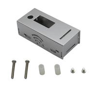 FVDPWYE funda para tarjeta de extensión cubierta protectora para tarjeta de extensión Rainsun carcasa aluminio aleación ranura TF fácil adecuado para comunicación R, plata