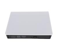 FVDPWYE Lector Externo de La Hornilla de La Impulsión del Escritor del CD del USB 3.0 DVD RW para de de La Computadora Portátil, Blanco