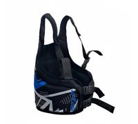 FVDPWYE para Adultos Chaleco Antichoque Protector de Costillas Ajuste Ergonómico con Hebillas Gruesas Ideal para Karting Motocross Ciclismo Actividades Deportivas , Azul , Niños