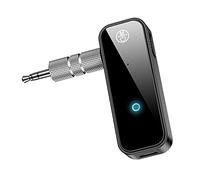 FVDPWYE Receptor Bluetooth/Kit para Coche, Adaptador AUX Portátil con Salida Estéreo de 3,5 Mm (Bluetooth)