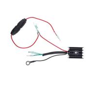 FVDPWYE Rectificador Externo Ensamblaje Regulador Voltaje Pieza para Motor Fuera de Borda 6G1-81970-61 Material Plástico Adecuado para