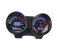 FVDPWYE Velocímetros Digitales para Motocicleta con Medidor Retroiluminado, Medidor de Odómetros para Tablero de Motocicleta, Piezas de Brasil CG150, Fácil In, V