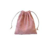 FVDZRFIE Bolsa Cuerdas Bolsa de pana con cordón for almacenamiento de cosméticos y monedero de gran capacidad for mujer(Color1)