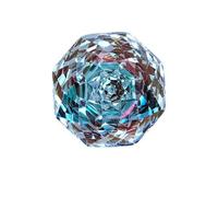 FVFIJH Piedra de circonita cúbica chapada en oro rosa octogonal de colores vibrantes, gemas sintéticas con alto contenido de carbono para joyería, 20 Monets Garden, rosa, 8 x 8 mm, 10 piezas