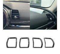 FVGOKMNA Coche Cubierta Salida Aire Compatible con Mini para Clubman F54 2016 2017 2018 2019 2020 2021 2022 Embellecedor De Cubierta De Salida De Aire Estilo Fibra De Carbono para Coche(B)