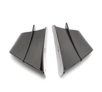 FVGOKMNA Compatible con Benelli para TRK 502 para TRK 502x para TNT125 para TNT300 para TNT600 Accesorios Carenado Lateral Winglet Kit De ala Aerodinámica Alerón Lateral para Motocicleta(Black)